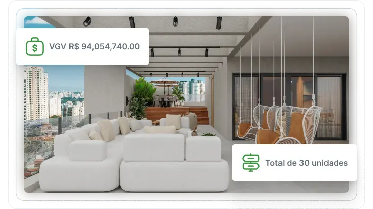 apartamento com mobilia de luxo e cores cleans
